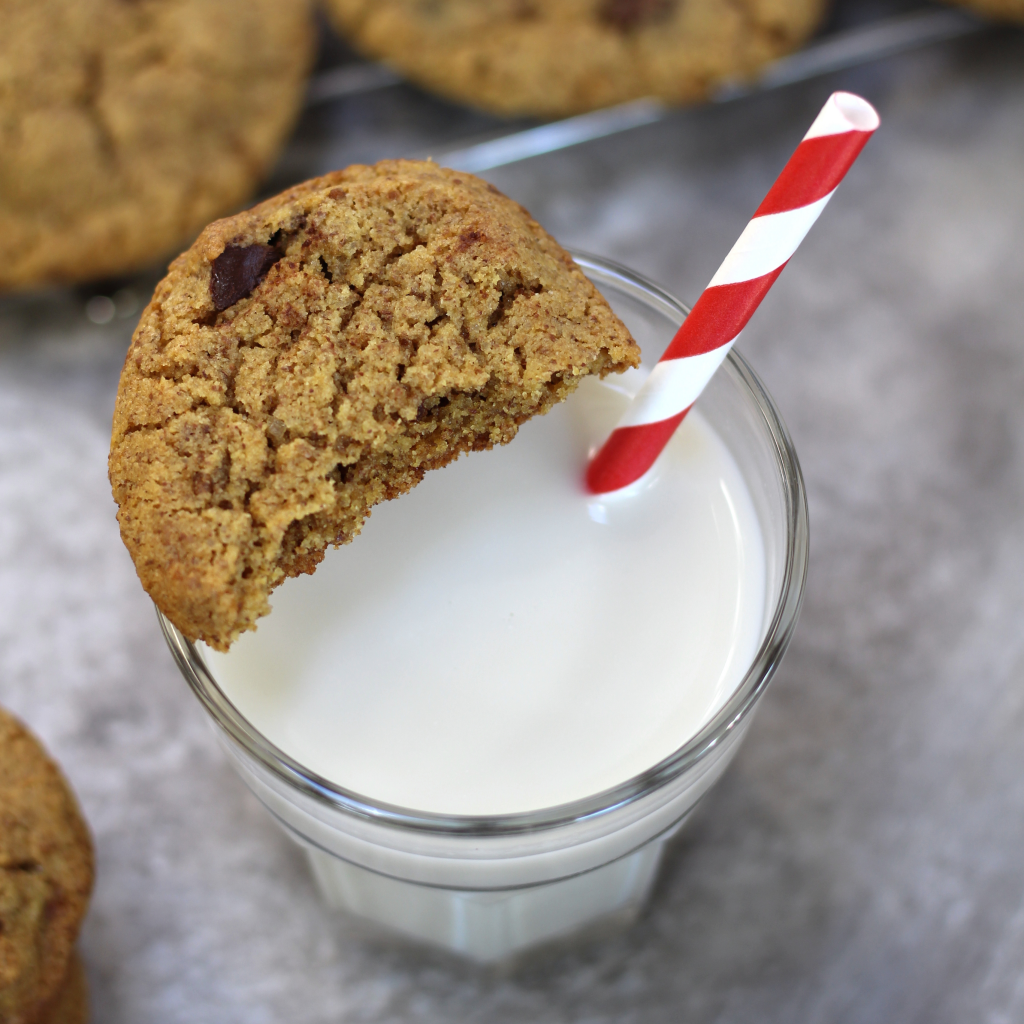 chickpea flour chocolate chip cookies The Vegan Harvest