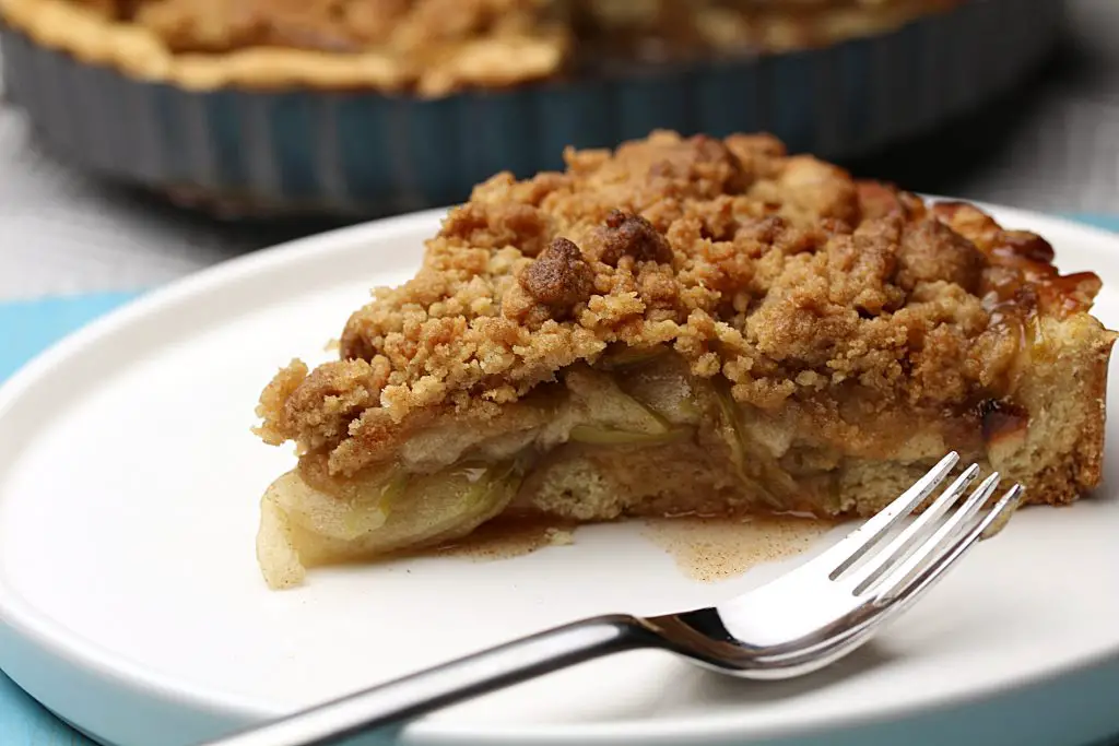 vegan gluten-free apple tart