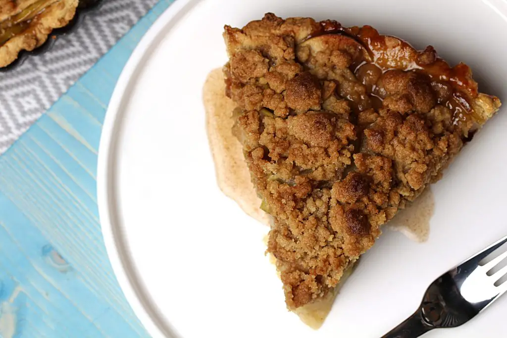 vegan gluten-free apple tart