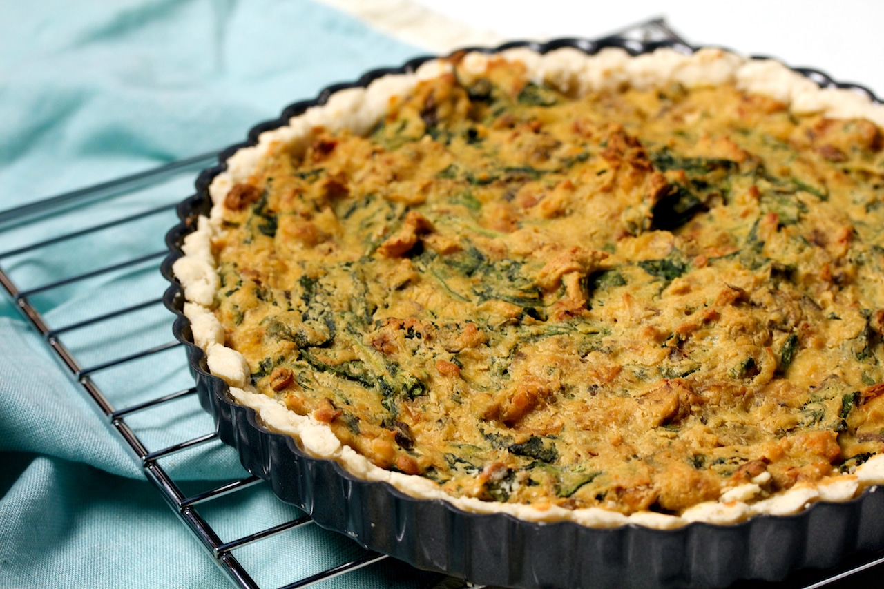 Delicious Vegan Gluten-Free Quiche - The Vegan Harvest