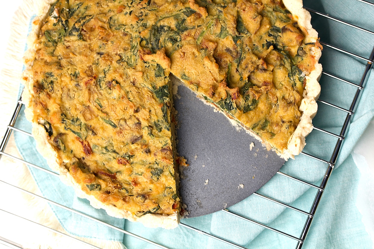 Delicious Vegan Gluten-Free Quiche - The Vegan Harvest