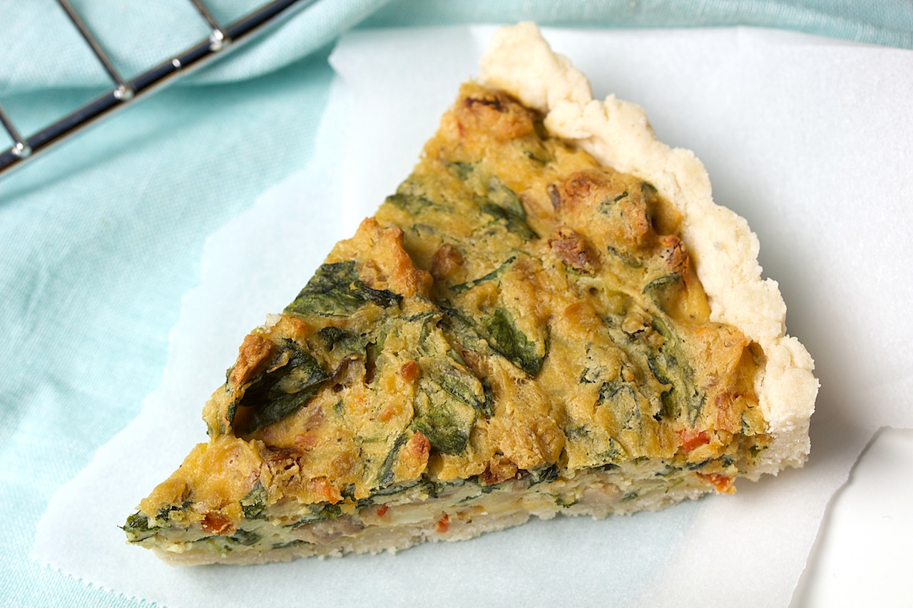 Delicious Vegan Gluten-Free Quiche - The Vegan Harvest