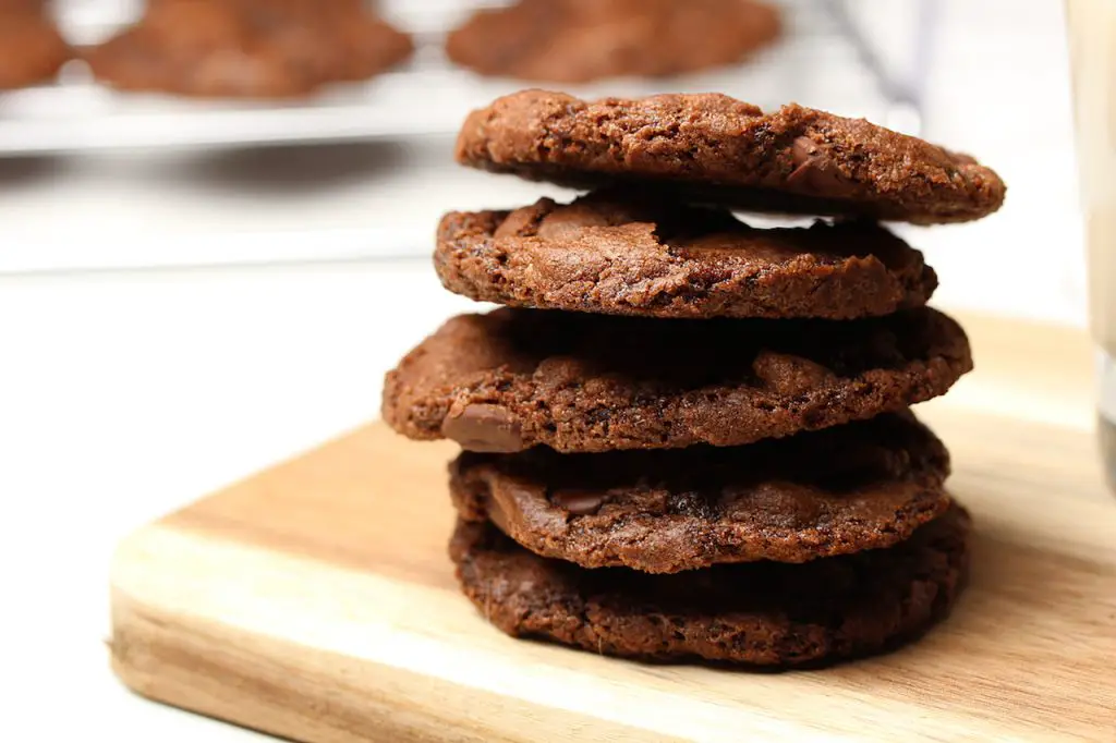double chocolate cookies vegan gluten-free
