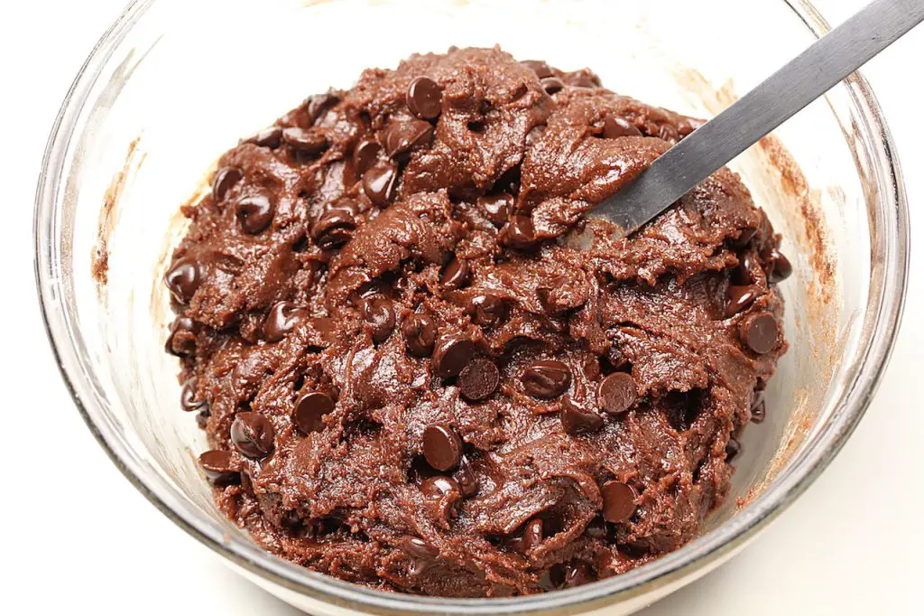 vegan gluten free double chocolate cookie dough