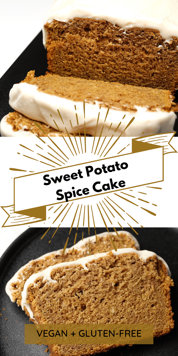 Sweet Potato Spice Cake with Bourbon Cream Cheese Frosting - The Vegan ...