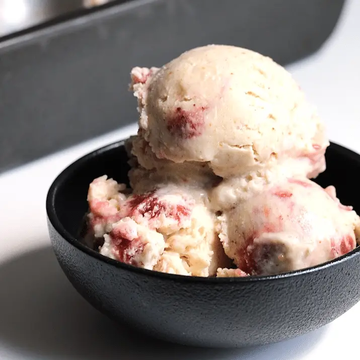 PeanutButter Jam Ice Cream, Vegan NoChurn The Vegan Harvest