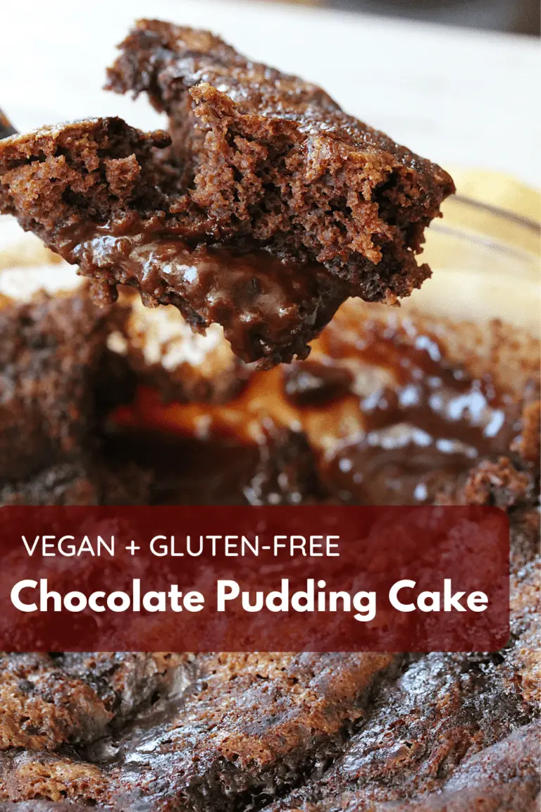 GlutenFree Chocolate Pudding Cake The Vegan Harvest
